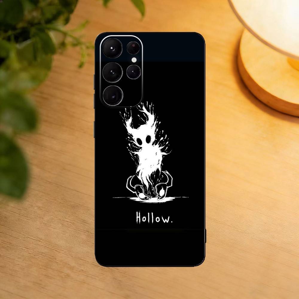 Game H-Hollow K-Knight Phone Case For Samsung S25,S24,S21,S22,S23,S30,Ultra,S20,Plus,Fe,Lite Black Shell