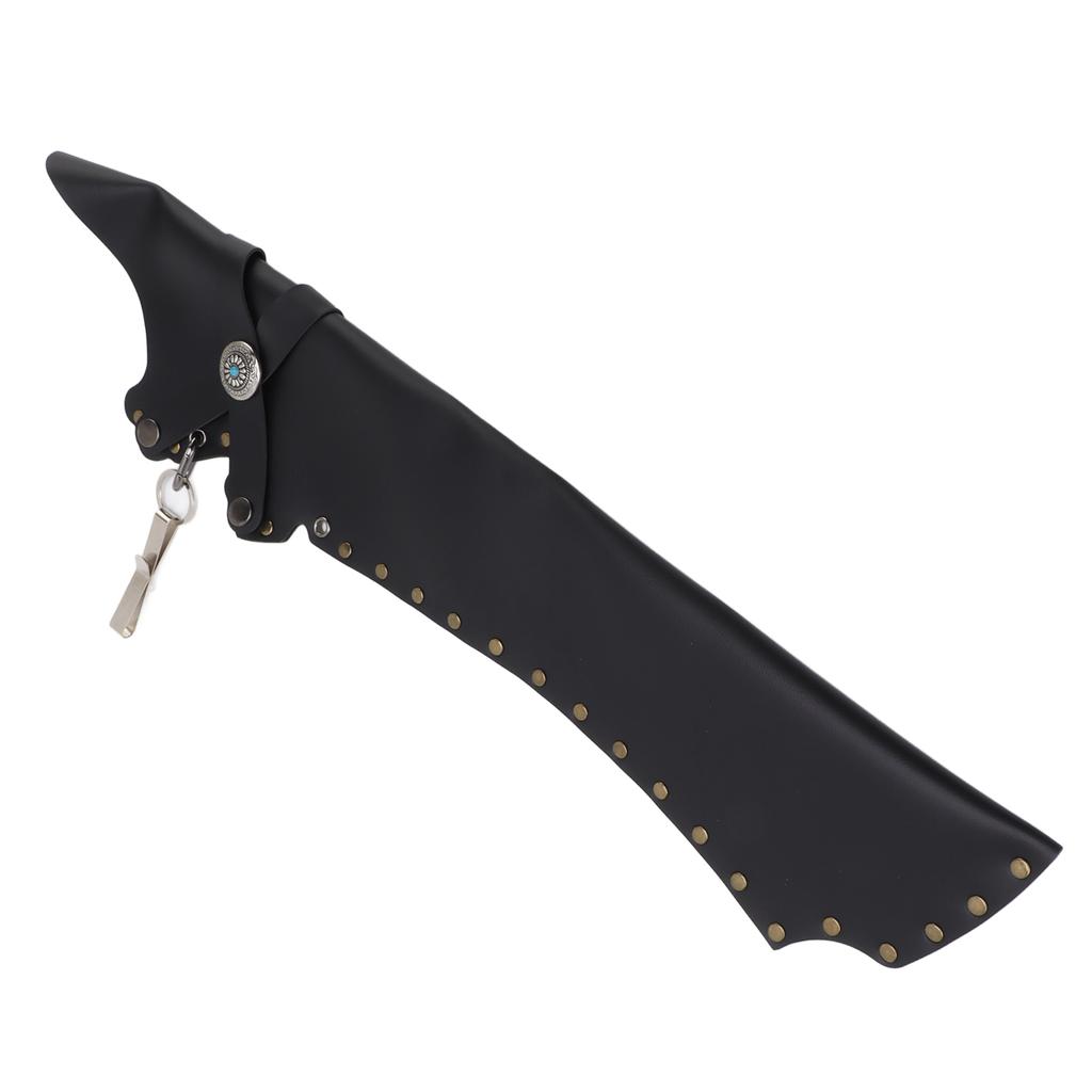 Bogenschießen Pfeilköcher PU Leder Vintage Leichte Pfeilhaltertasche mit Metallschnalle für Outdoor