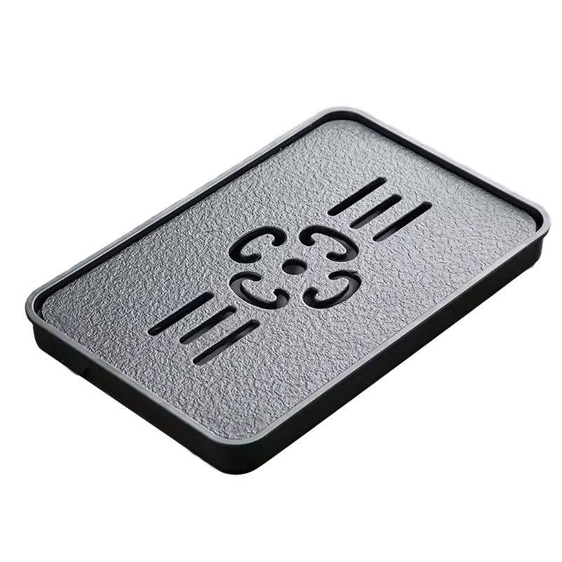 

Good-Light Luxury Home Tea Set Tray Small Water Storage Dry And Wet Dual Purpose Tea Tray Traditional Tea Accessories