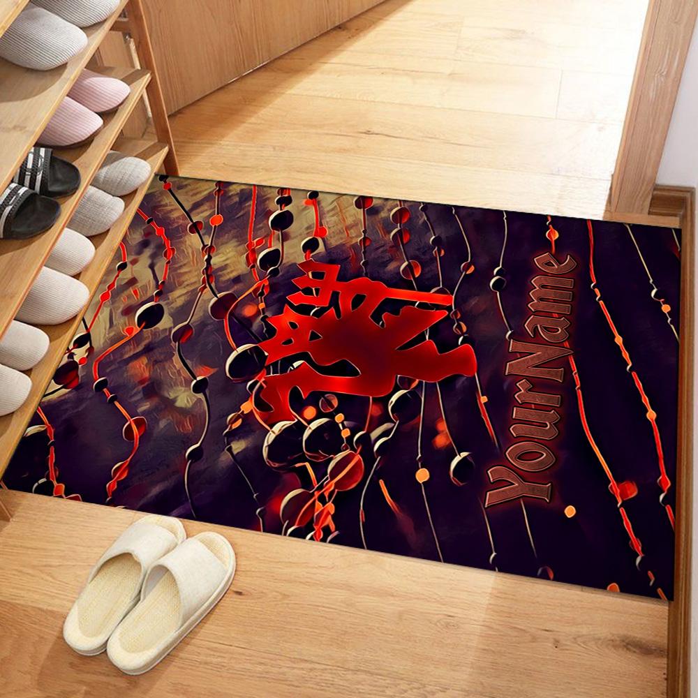 Manchester Customizable Name Area Rug Perfect for Balcony Game Room Entryway Kitchen Antislip Carpet Office home decor