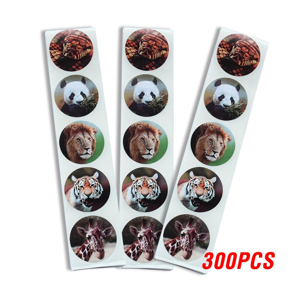 100-500pcs Encouragement Sticker Reward Stickers Roll For Kids Motivational Stickers With Cute Animals For Students Teachers