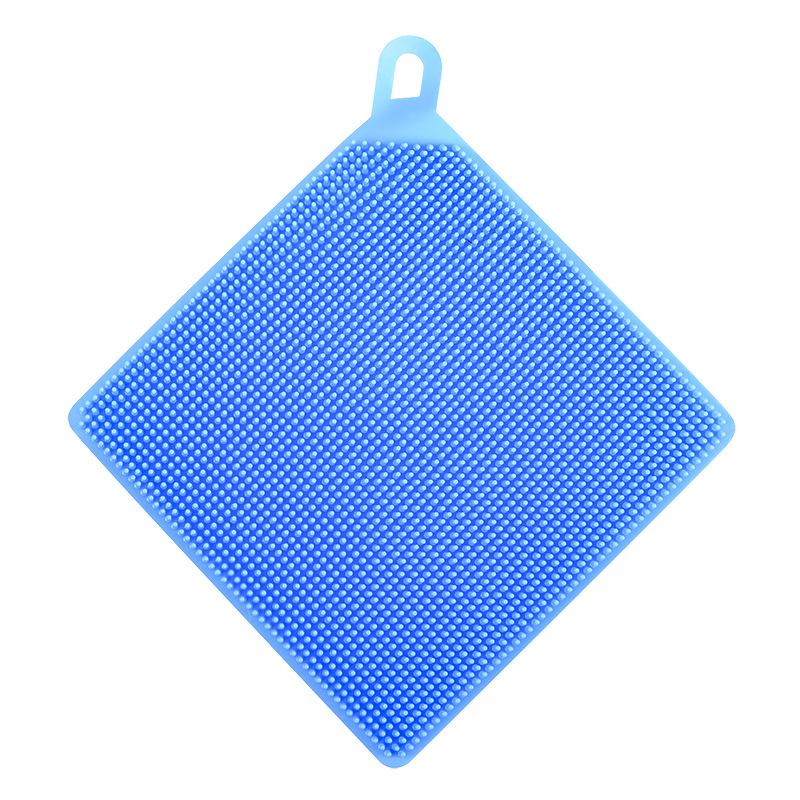 Silicone Dishwashing Brush for Cleaning, Thickened Dishwashing Cloth for Cleaning and Stain Removal, and Kitchen Cloth for Wiping