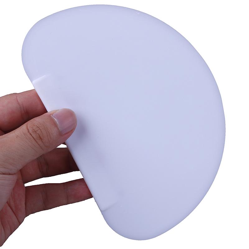 White Pastry Dough Cutter Cake Tools Scraper Flexible Safe Plastic Kitchen Tool