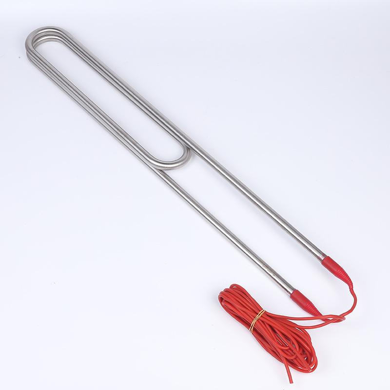 High-Power U-Shaped Stainless Steel Submersible Heating Rod for Industrial Water Tanks