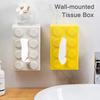 1 Building Block-shaped Tissue Boxmultifunctionalplastic Storage Box Vibrant Colors Wallmountable Or Tabletop Decorative Contain