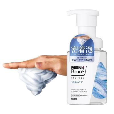 Men's The Face Cleansing Foam Foaming Cleanser Moisture Care 200ml 4-Piece Set