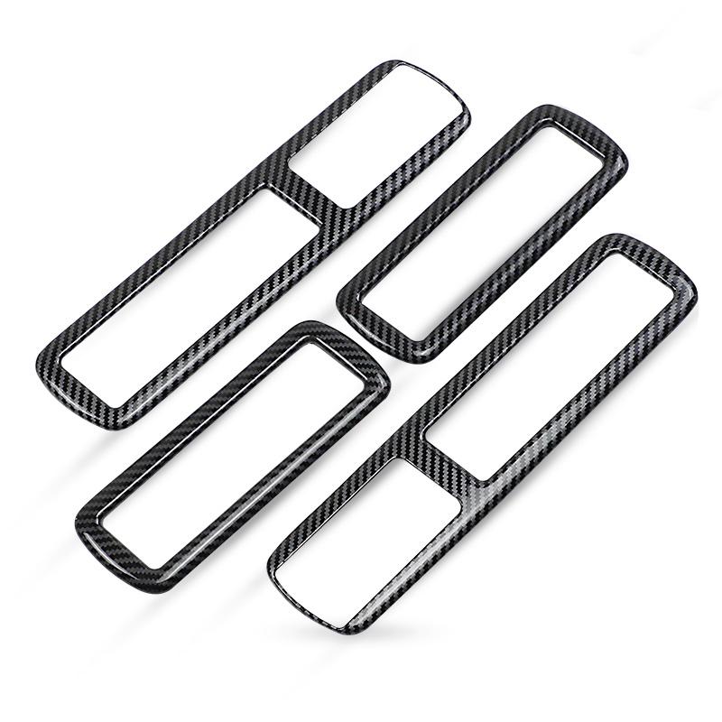 ABS Carbon Auto Innenraum Dachlüftungsrahmen Abdeckung Zierleiste Aufkleber Zubehör Für Toyota Highlander XU70 2020 2024 2024 2024 Hybrid