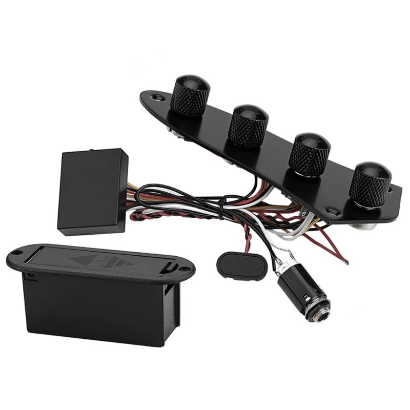 Electric Guitar Prewired Switch Control Plate with Wiring Harness Prewired Loaded Guitar Control Plate Replacement 1