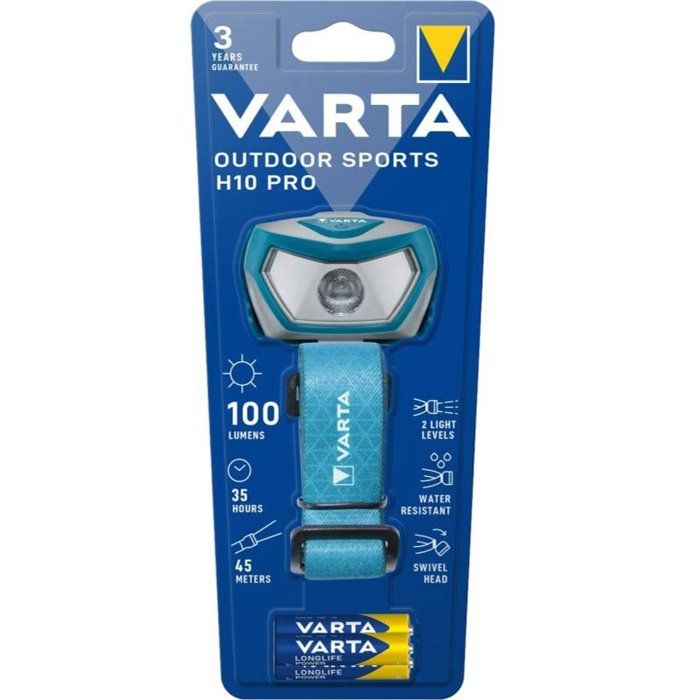 Lampe Frontale Outdoor Sports H10 Pro VARTA