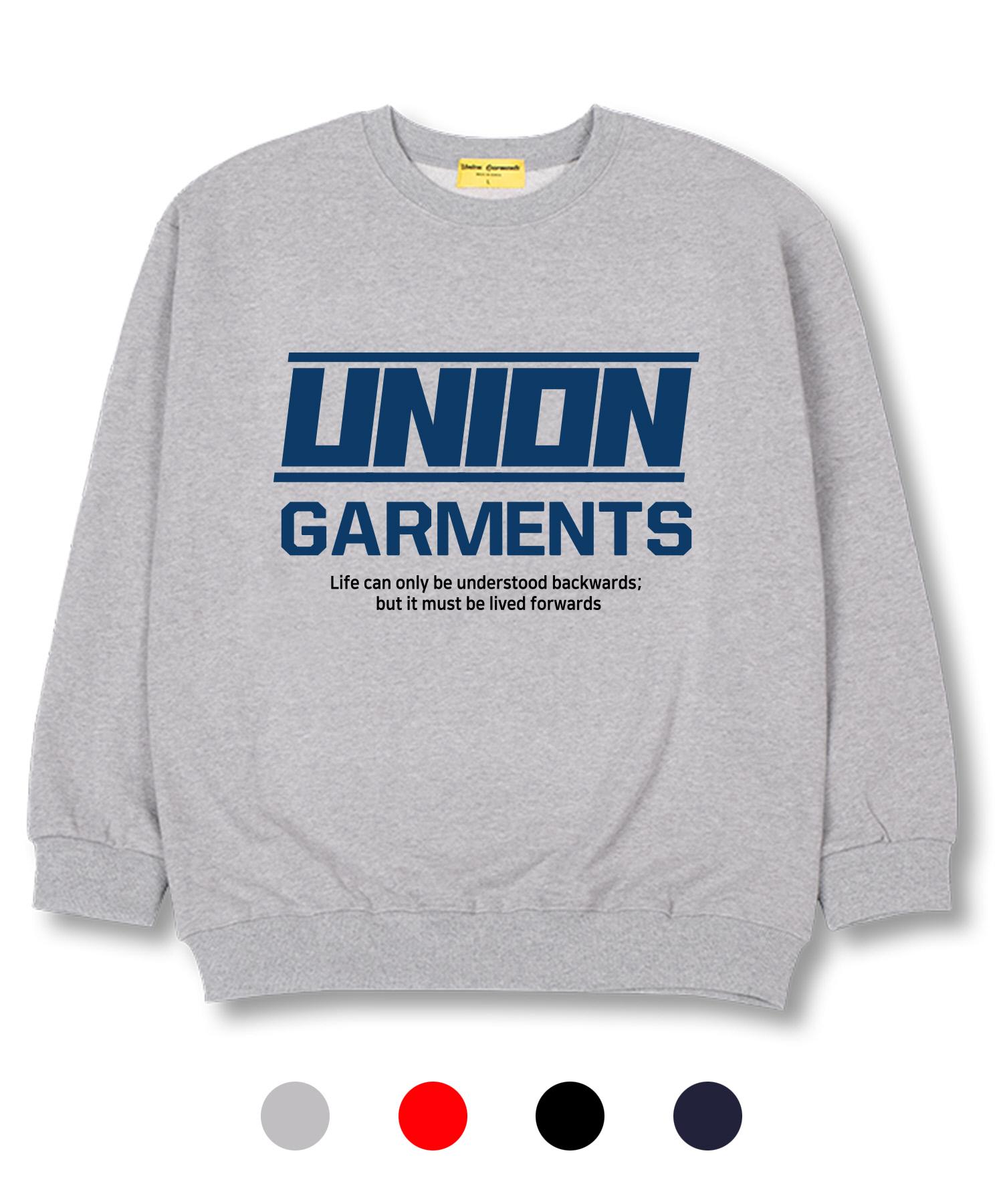 Union Garments Union Forward Свитшот оверсайз из французского терри Red/Xxl