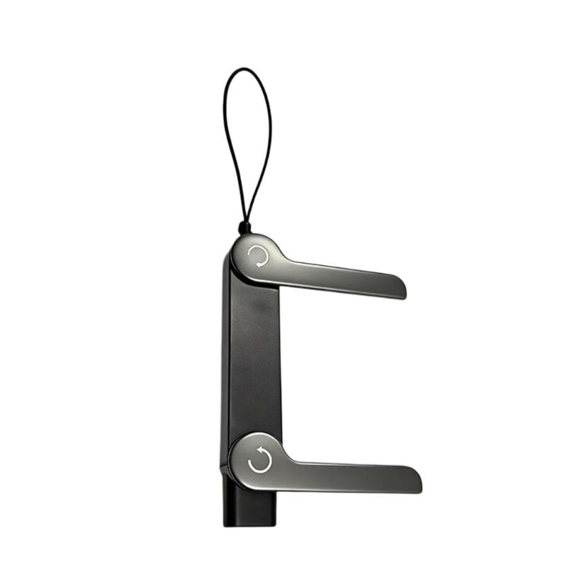 

Compactly Zinc Alloy Phone Stand Foldable Stand Base Type c 240W Power Supply& Data Transfer For Multiple Devices чорний
