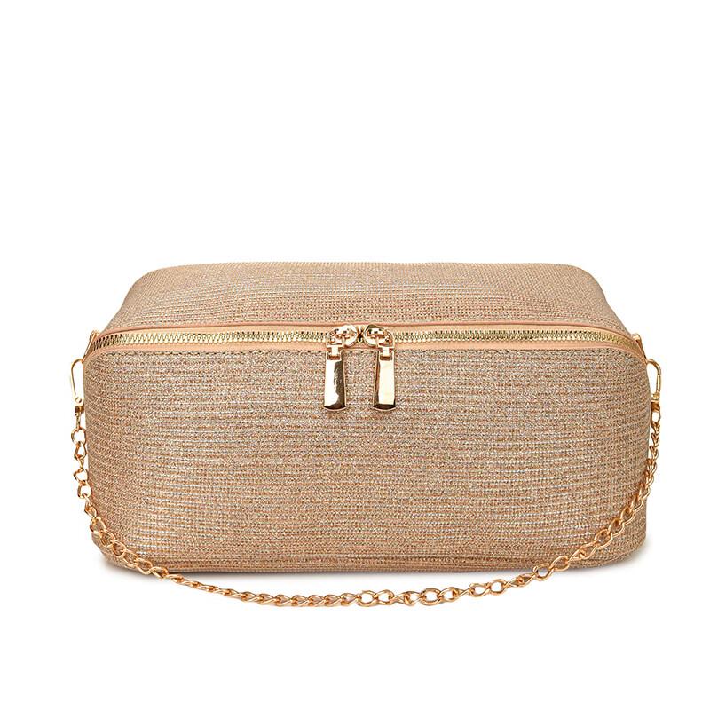 MDNG Shimmer Partitioned Travel Cosmetic Bag Small