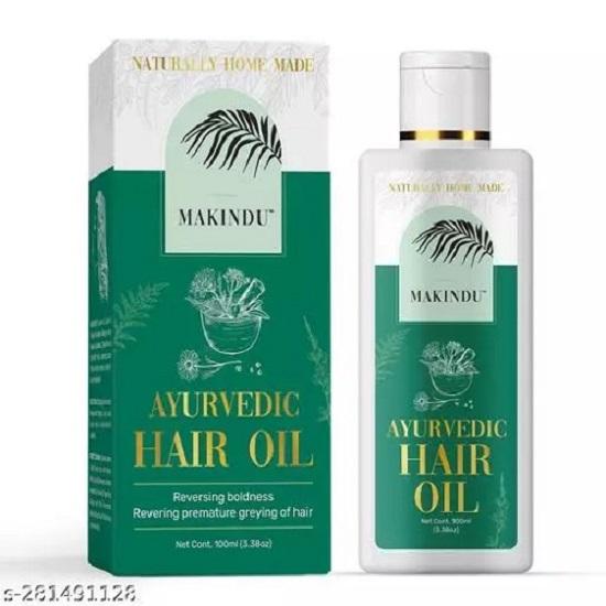MAKINDU COSMETICS Ayurvedic Hair Oil For Hair Growth
