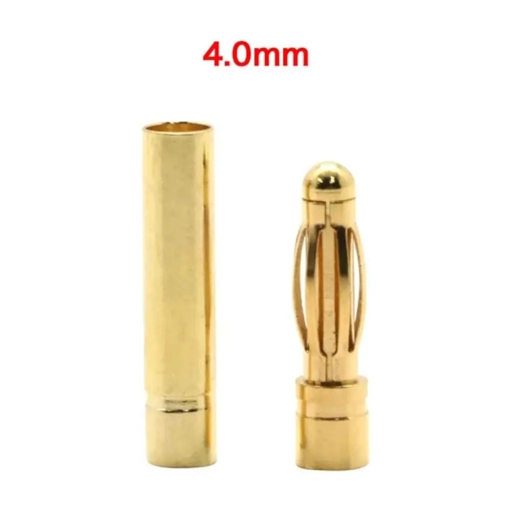 2mm 3mm 3.5mm 4mm 5mm 5.5mm 6mm RC Battery Gold-plated Bullet Banana Plug High Quality Male Female Bullet Banana Connector