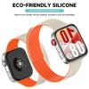 Lychee-patterned Strap for Huawei watch fit 5 5pro  Magnetic silicone loop Band for Huawei watch fit 3 4 4Pro sport Bracelet