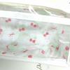 Transparent Pen Bags Cute Cherry Stationery Bag Cartoon Triangle Pencil Bag  School Supplies