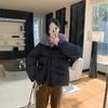 Autumn Winter Thicken Warm Parka Women Casual Sweety Solid Color Big Pocket Loose Jackets Outwear
