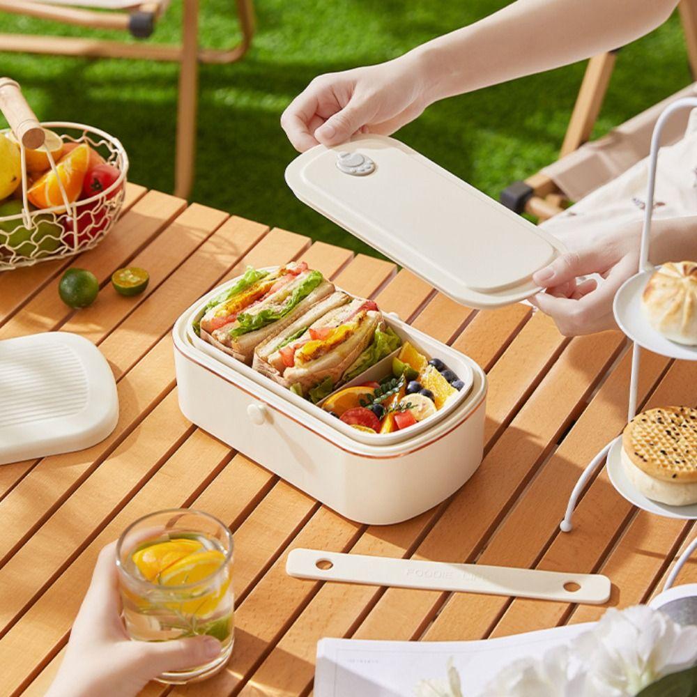 Leak-proof Keep Warm Lunchbox Japanese Style Heated Lunch Box  Office Worker