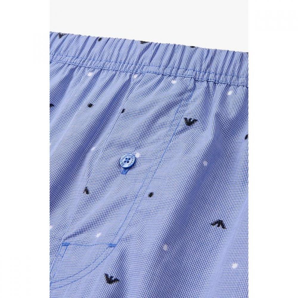 Emporio Armani Men S Logo Pattern Cotton Trunk 0815312101