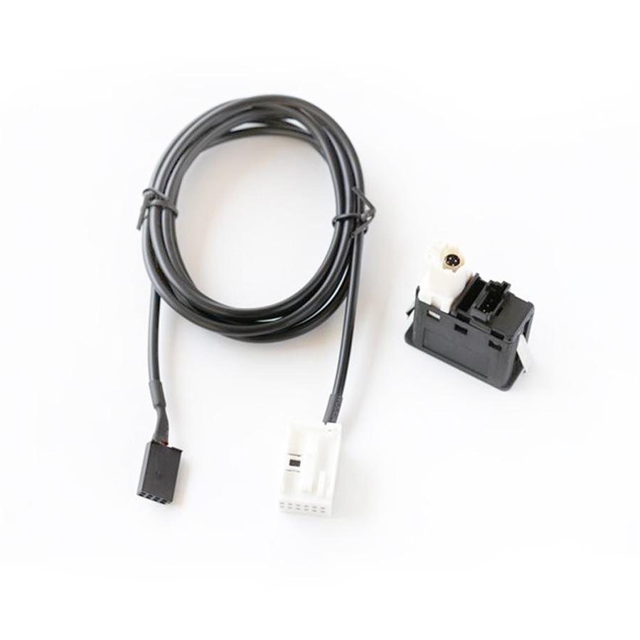 1.5M Aux-in/USB Socket Audio Adapter Cable For BMW E60 E63 E64 E66 E81 E82 E70