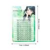 6/10 Rows Natural Manga False Eyelashes Korean Reusable Eyelashes Extension Individual Lashes Clusters Glue/No Glue Style