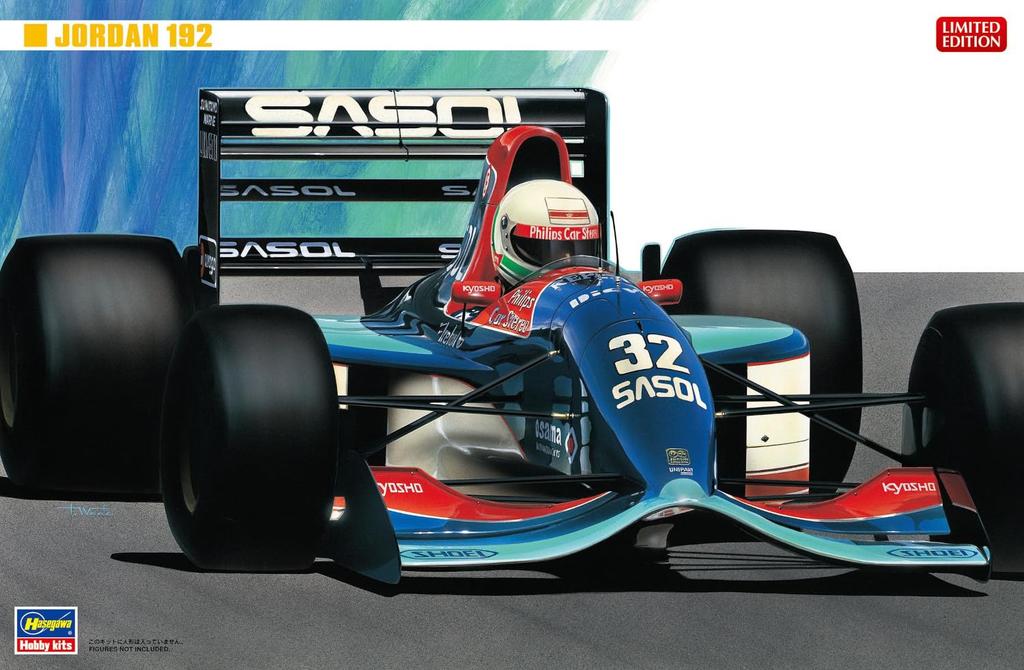 Hasegawa Jordan 192 Plastic Model Kit 20728 1/24 (Automobile)