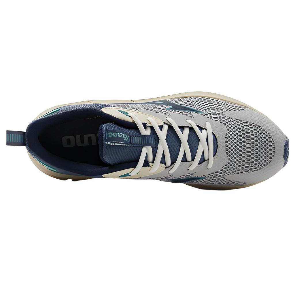 Mizuno Pi Mesh PU Lite Daily Sports Shock Absorption Non-Slip Wear-Resistant Low-Top Casual Shoes Unisex Casual Shoes Gray Blue Green D1GH230701