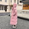 New Knee-length Fashion Down Cotton Clothes Women's Winter Thickened Loose Warm Jacket Cotton-padded Clothes