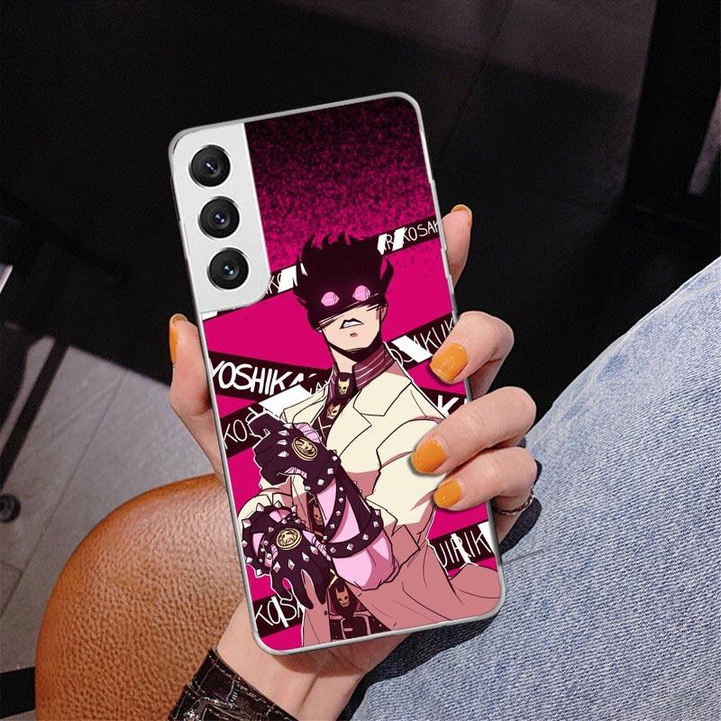 JoJo Bizarre Adventure Phone Case For Samsung Galaxy S24 S25 Edge S26 Ultra S23 S22 S21 Plus S20 FE + Personalized Print Cover G