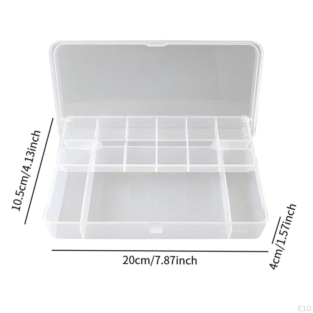 Fishing Gear Organizer Case with Dividers for Bait Storage And Outdoor Use