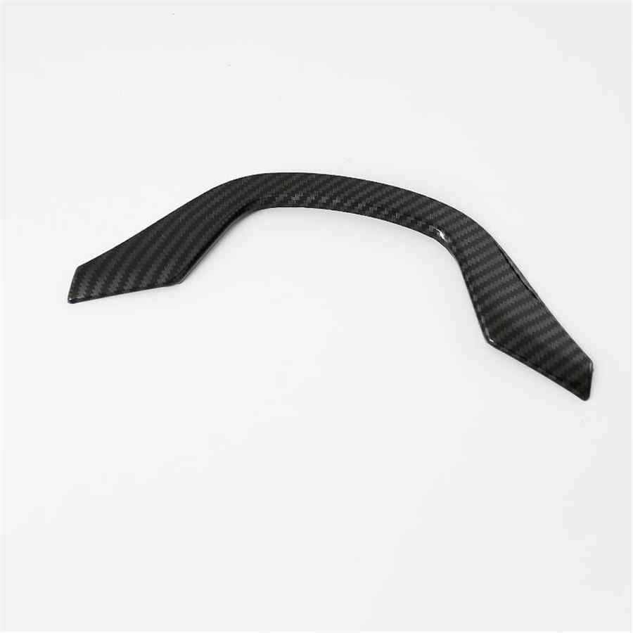 2PCS Carbon Fiber Style Steering Wheel Frame Cover Trim For Honda Accord 2018-19
