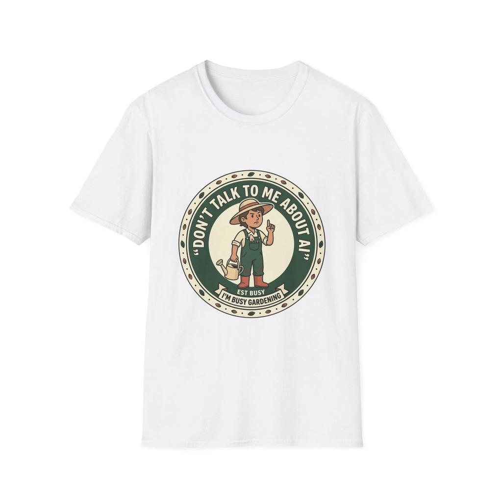 Don’t Talk To Me About Avocados T-T-Shirt | Retro Gardener Graphic