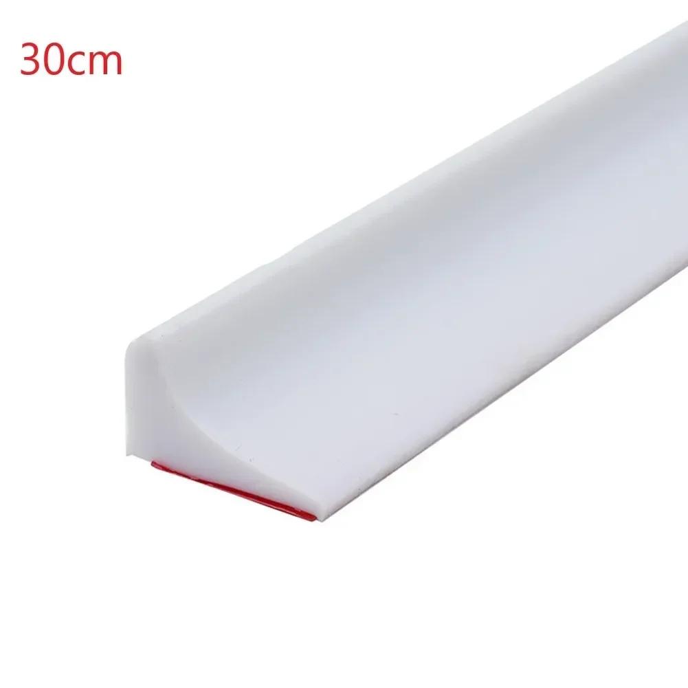 30-100cm Silicone Water Stopper Retaining Strip Seal Strip Shower Dam Flood Barrier Dry/Wet Separation Bathroom Accessories
