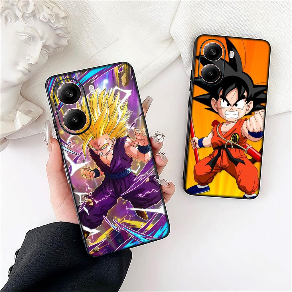 Dragon Gokus Ball Son Gohan Phone Case for Xiaomi Redmi Note 12 11 10 A3 Pro 10A 10C 12C Note12 5G Protective Cover