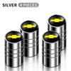 4Pcs Car Wheel Metal Valve Caps Auto Tire Air Stem Cover Bolt Cap for Chevrolet Cruze Captiva Z71 Trax Camaro Aveo Malibu Impala