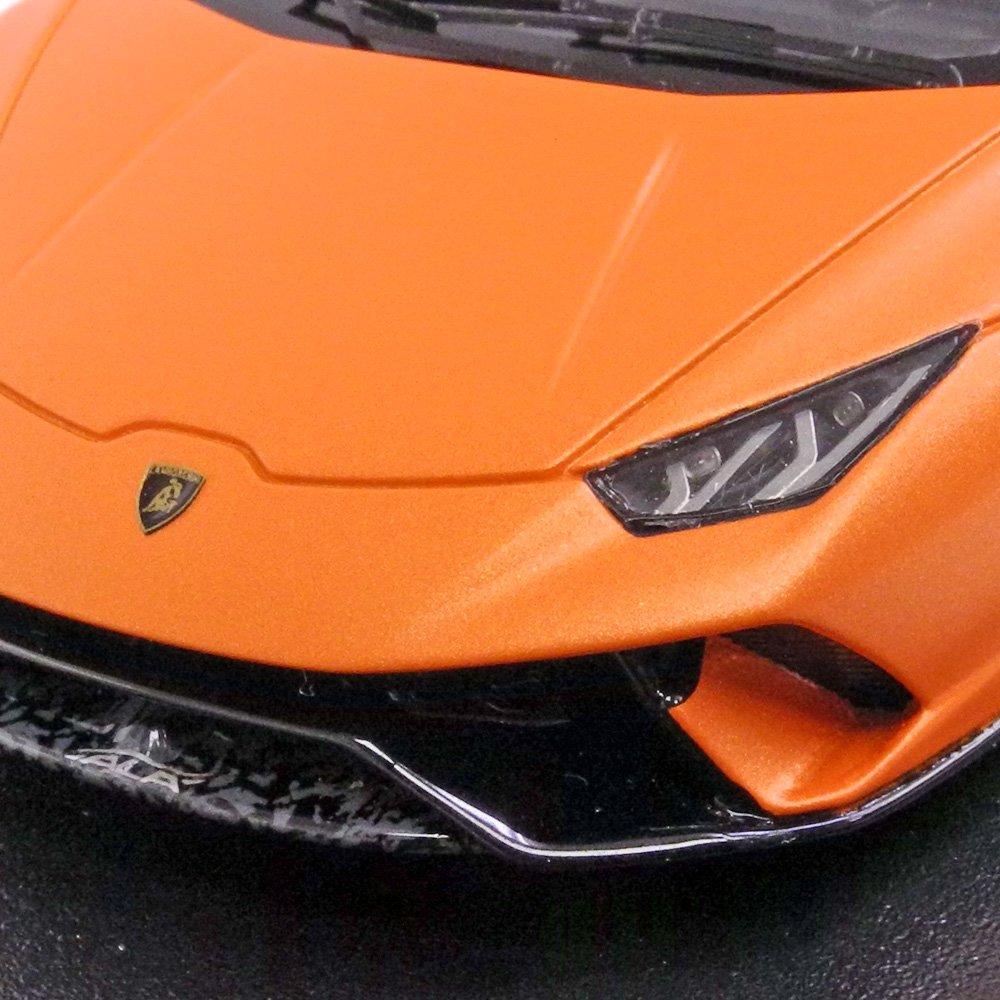 LOOKSMART Scale Lamborghini Huracan Diecast Car LAMBORGHINI HURACAN PERFORMANTE 2016 MATT ORANGE LS469A 1/43 - - LP620-2