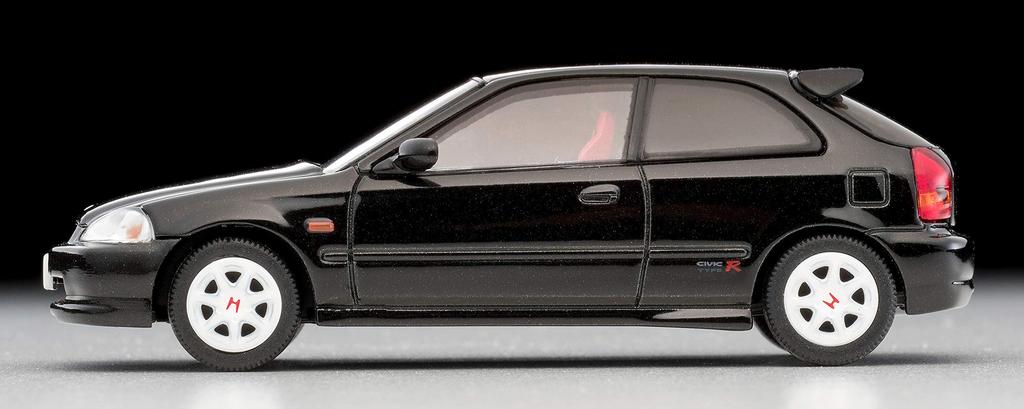 Tomica Limited Vintage Neo Scale Honda Civic Type R 1997 Model Finished Product 1/64 LV-N158c (Black) -