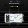 Magic Clip Q3 Wireless Charging Car Phone Holder with Electric Auto-Grip - Black