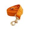 New orange flannel dog collar pet collar leash dog leash dog chain bow decoration