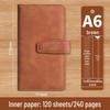 Customizable A6 Business Notebook with Logo Print - Portable Pocket-Size Notepad in Bag
