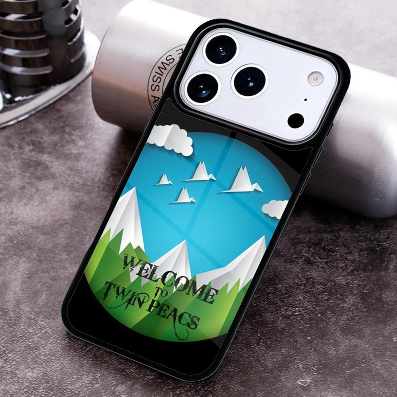 Welcome To Twin Peaks soft Phone Case For iPhone 17,16e,15,14,13,12,11,Mini,Pro,MAX soft Silicone Cover