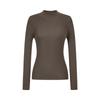 JOOZE ANACO Women's Seamless 100% Wool Machine Washable Base Layer Knit Top