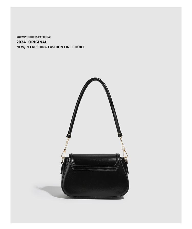 2025 Trendy French Saddle Bag - Retro Fashion Shoulder & Underarm Design