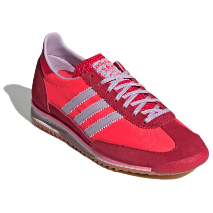 adidas SL72 OG Solar Red Lavender Women Sneakers Ice-Lavender Better-Scarlet JH7392