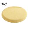Cozy Fleece Seat Cushion for Winter Memory Foam Chair Cushion, Thickened Dining Pad with Straps, Replacement Wooden Chairs Non-Slip Backing, Washable