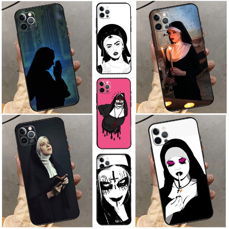 Sister Style Nun Sexy Girl Case For Samsung Galaxy M16 M06 M36 M56 M15 M11 M31 M21 M53 M13 M32 M52 M35 M55 M14 M34 M54