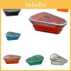 Reusable Silicone Pizza Box Ideal For Takeout And Meal Prep Heat Resistant Lunch Container