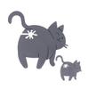 Funny Cat Bread Clip 3D Printed Bag Clip Bag Holder Novelty Kitchen Gadget For Cat Lovers Food Storage Home Decor