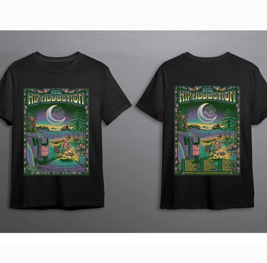 Das Hip Abduction Into The Wild Tour 2026 T-Shirt