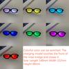 Funny Led Glowing Glasses Special Effect Luminous Glasses Cool Anime Flash Eye Glasses Sense Of Technology Eyewear For Party